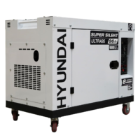 Generador Silencioso Hyundai C/Motor Diésel Potencia Máxima 9.8 KW 110V/220V - ULTRA95 - Image 2