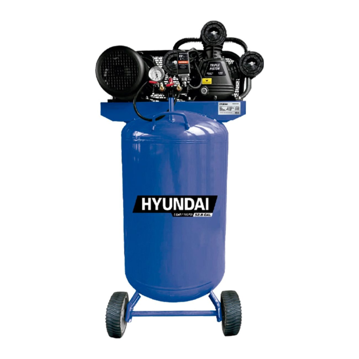 Compresor Hyundai 200 Litros 4 HP 116PSI 110V/60HZ Vertical - HYAC210V
