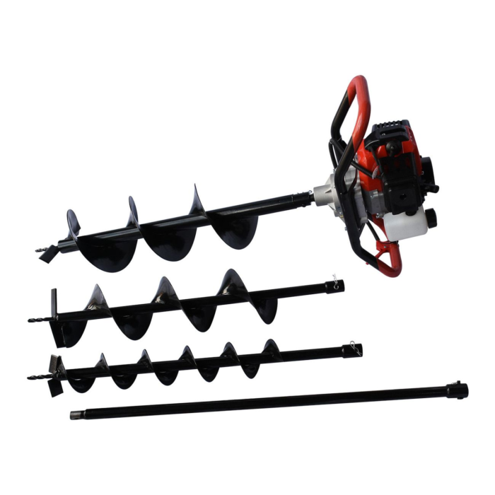 Motoperforador Swedish Husky Power 52CC 3 Barrenos y Extensión de 90 CM - TOPO554